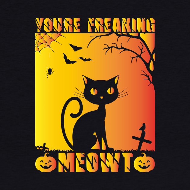 MOM CAT - YOURE FREAKING MEOWT by Rogamshop